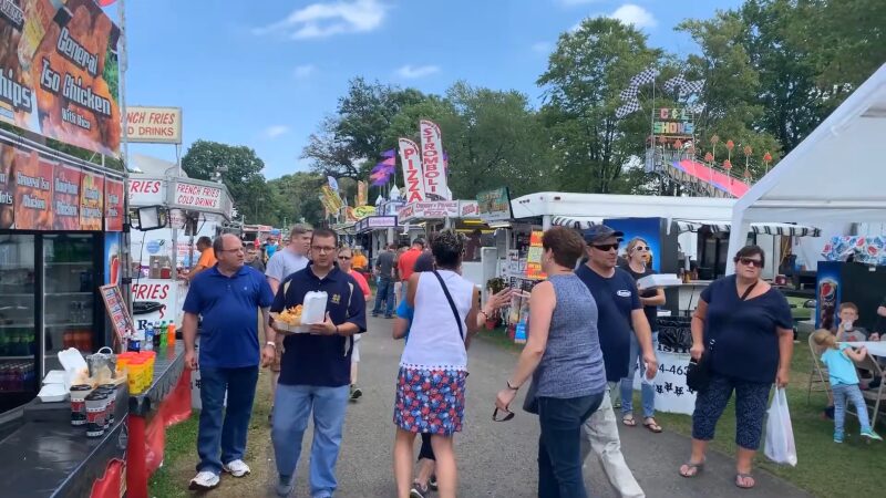 Arriving at the Indiana County Fair