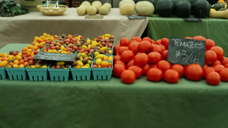 Visiting the Indiana County Farmers Market